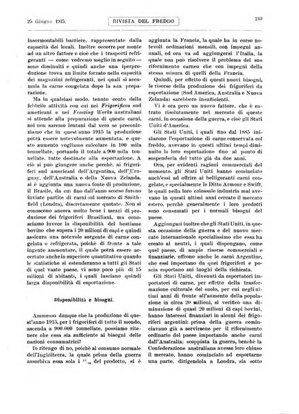 Rivista del freddo periodico mensile illustrato tecnico, scientifico, economico, commerciale