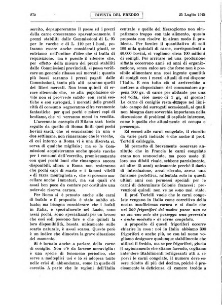 Rivista del freddo periodico mensile illustrato tecnico, scientifico, economico, commerciale