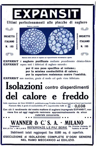 Rivista del freddo periodico mensile illustrato tecnico, scientifico, economico, commerciale