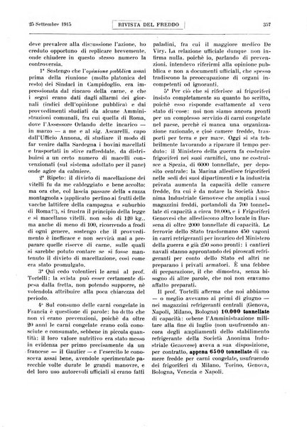 Rivista del freddo periodico mensile illustrato tecnico, scientifico, economico, commerciale