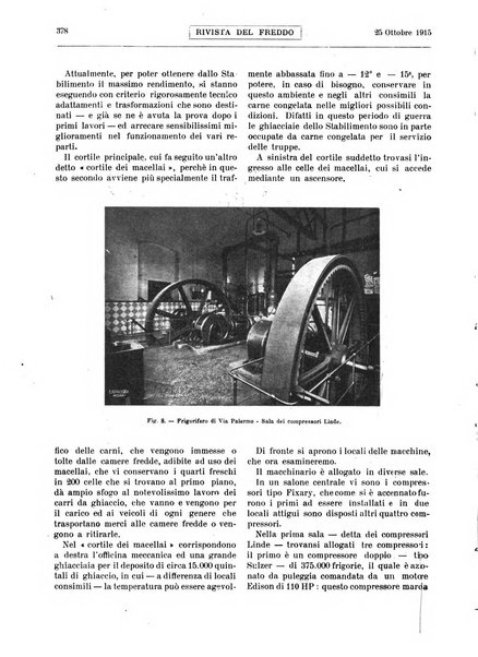 Rivista del freddo periodico mensile illustrato tecnico, scientifico, economico, commerciale