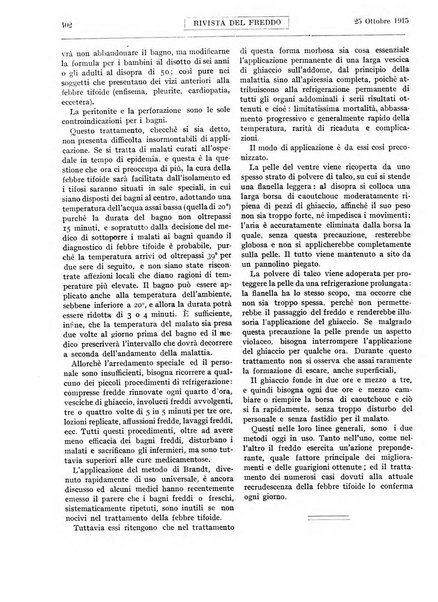 Rivista del freddo periodico mensile illustrato tecnico, scientifico, economico, commerciale