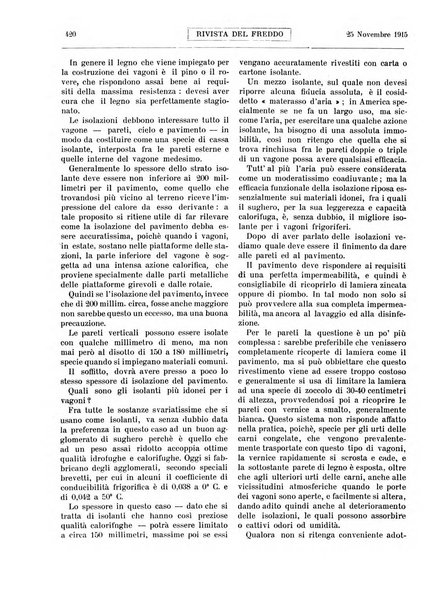 Rivista del freddo periodico mensile illustrato tecnico, scientifico, economico, commerciale