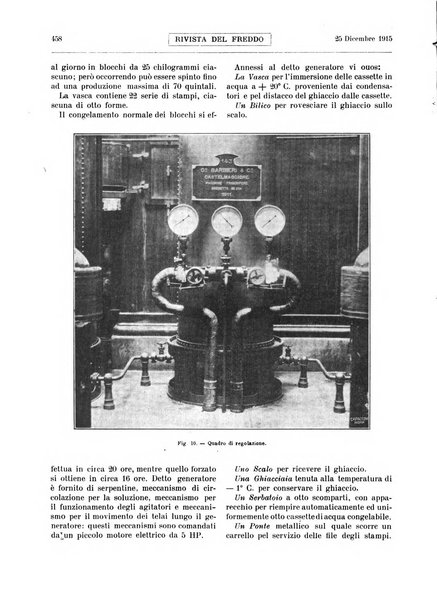 Rivista del freddo periodico mensile illustrato tecnico, scientifico, economico, commerciale