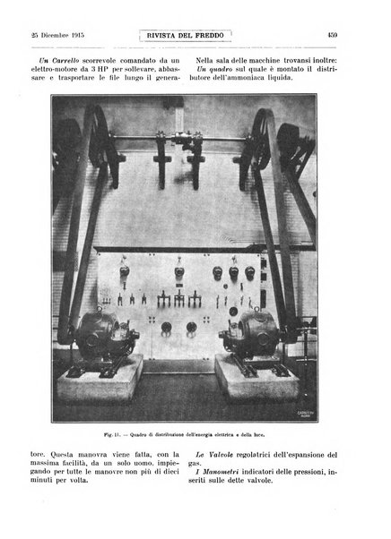 Rivista del freddo periodico mensile illustrato tecnico, scientifico, economico, commerciale