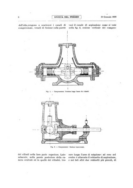 Rivista del freddo periodico mensile illustrato tecnico, scientifico, economico, commerciale