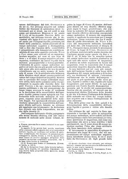 Rivista del freddo periodico mensile illustrato tecnico, scientifico, economico, commerciale