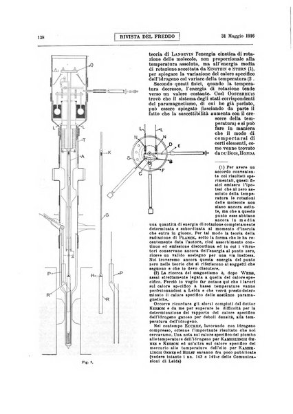 Rivista del freddo periodico mensile illustrato tecnico, scientifico, economico, commerciale