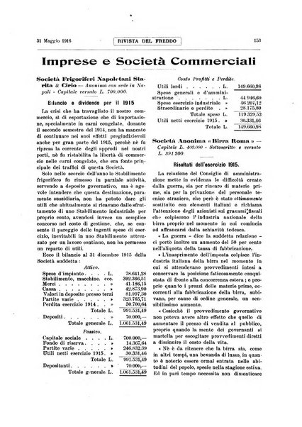 Rivista del freddo periodico mensile illustrato tecnico, scientifico, economico, commerciale