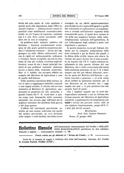 Rivista del freddo periodico mensile illustrato tecnico, scientifico, economico, commerciale