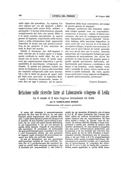 Rivista del freddo periodico mensile illustrato tecnico, scientifico, economico, commerciale