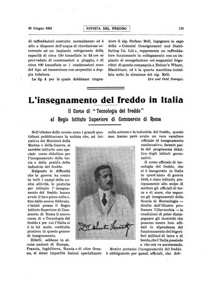 Rivista del freddo periodico mensile illustrato tecnico, scientifico, economico, commerciale