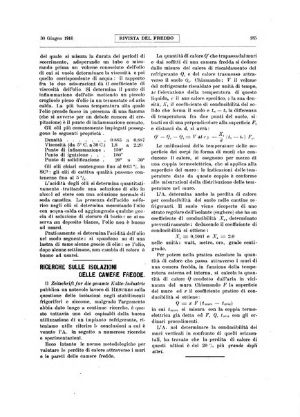 Rivista del freddo periodico mensile illustrato tecnico, scientifico, economico, commerciale