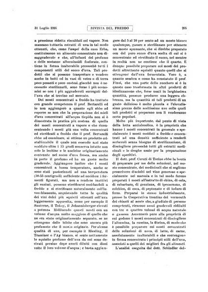 Rivista del freddo periodico mensile illustrato tecnico, scientifico, economico, commerciale