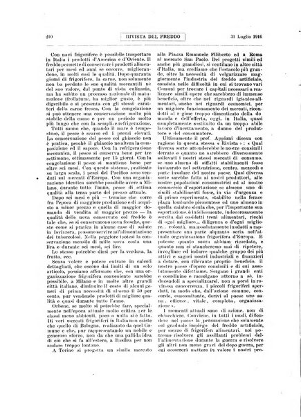 Rivista del freddo periodico mensile illustrato tecnico, scientifico, economico, commerciale