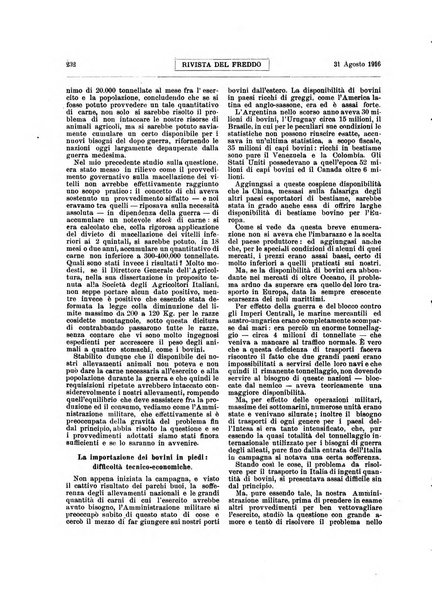 Rivista del freddo periodico mensile illustrato tecnico, scientifico, economico, commerciale