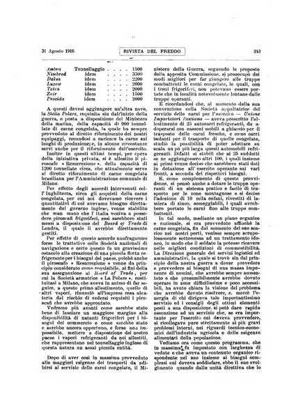 Rivista del freddo periodico mensile illustrato tecnico, scientifico, economico, commerciale