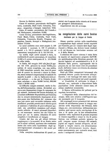 Rivista del freddo periodico mensile illustrato tecnico, scientifico, economico, commerciale