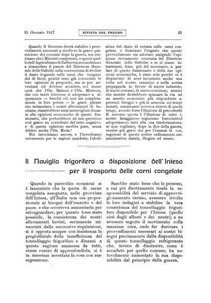 Rivista del freddo periodico mensile illustrato tecnico, scientifico, economico, commerciale