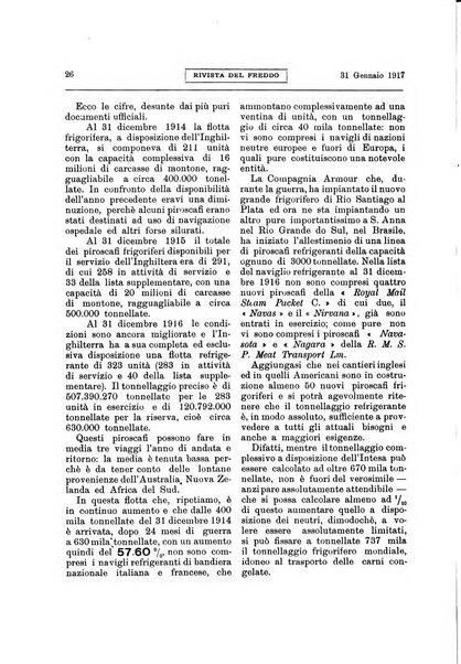 Rivista del freddo periodico mensile illustrato tecnico, scientifico, economico, commerciale