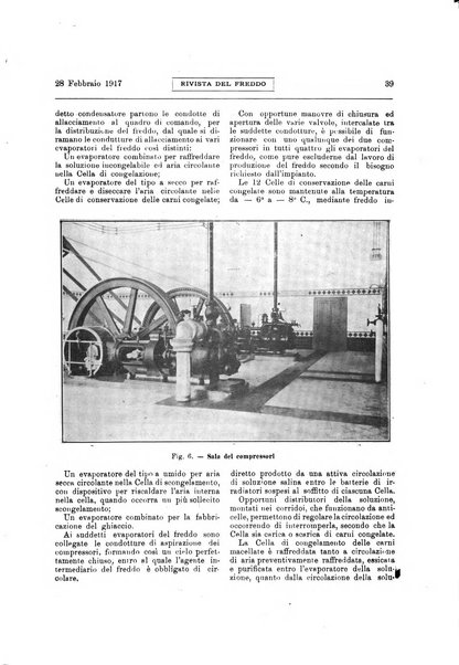 Rivista del freddo periodico mensile illustrato tecnico, scientifico, economico, commerciale