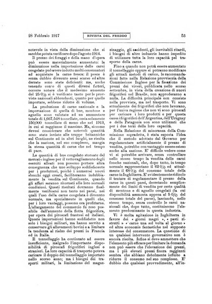 Rivista del freddo periodico mensile illustrato tecnico, scientifico, economico, commerciale