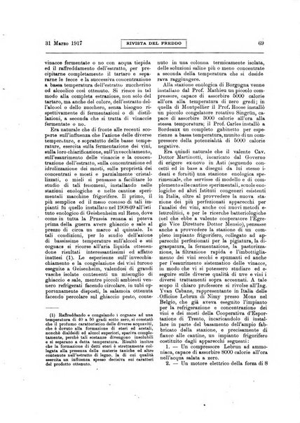 Rivista del freddo periodico mensile illustrato tecnico, scientifico, economico, commerciale