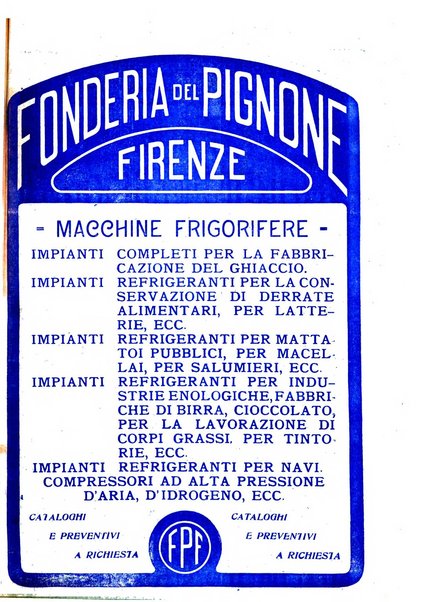 Rivista del freddo periodico mensile illustrato tecnico, scientifico, economico, commerciale