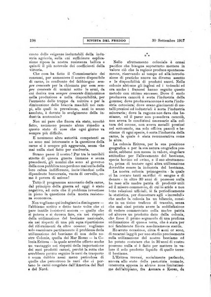 Rivista del freddo periodico mensile illustrato tecnico, scientifico, economico, commerciale