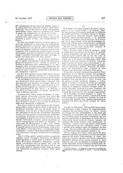 Rivista del freddo periodico mensile illustrato tecnico, scientifico, economico, commerciale