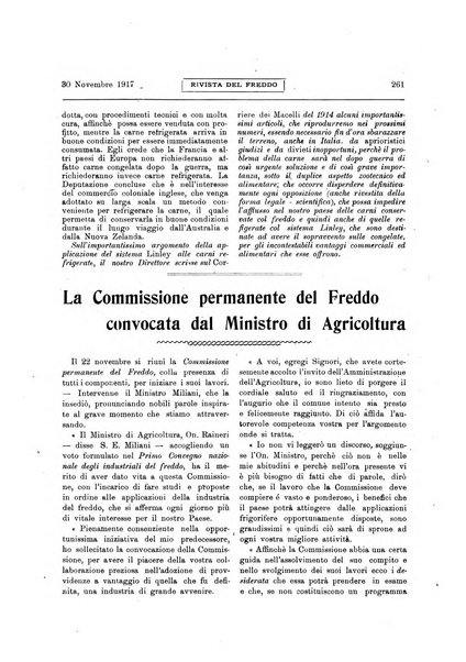 Rivista del freddo periodico mensile illustrato tecnico, scientifico, economico, commerciale