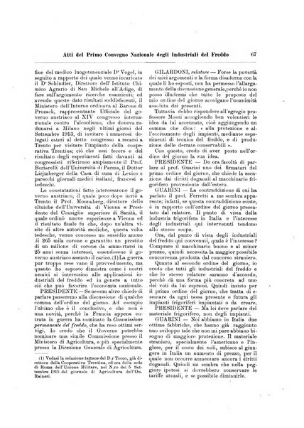 Rivista del freddo periodico mensile illustrato tecnico, scientifico, economico, commerciale