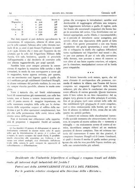 Rivista del freddo periodico mensile illustrato tecnico, scientifico, economico, commerciale