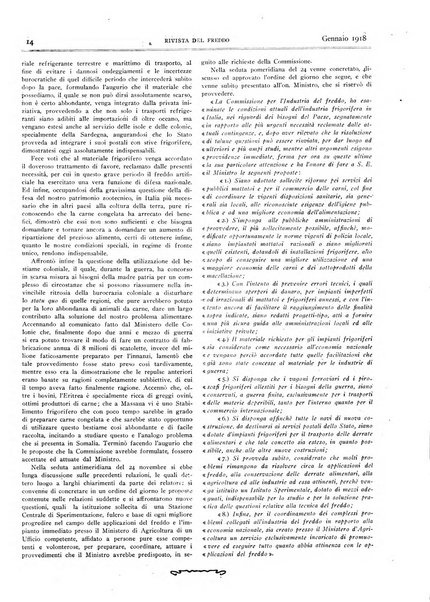 Rivista del freddo periodico mensile illustrato tecnico, scientifico, economico, commerciale