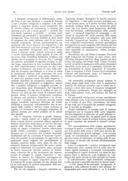 Rivista del freddo periodico mensile illustrato tecnico, scientifico, economico, commerciale