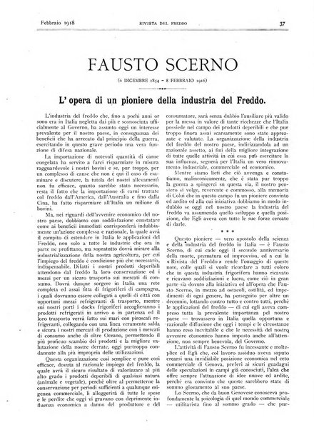 Rivista del freddo periodico mensile illustrato tecnico, scientifico, economico, commerciale