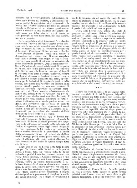 Rivista del freddo periodico mensile illustrato tecnico, scientifico, economico, commerciale