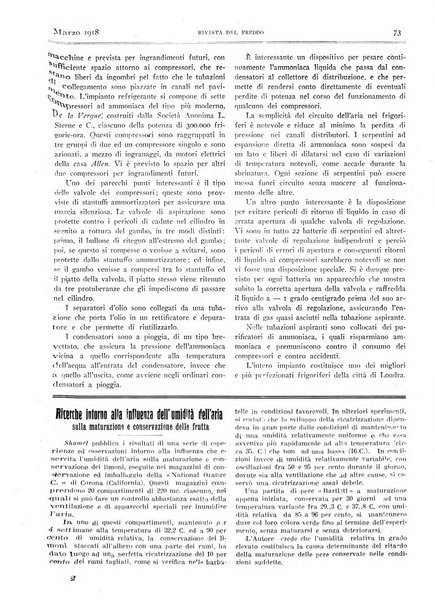 Rivista del freddo periodico mensile illustrato tecnico, scientifico, economico, commerciale