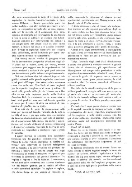 Rivista del freddo periodico mensile illustrato tecnico, scientifico, economico, commerciale