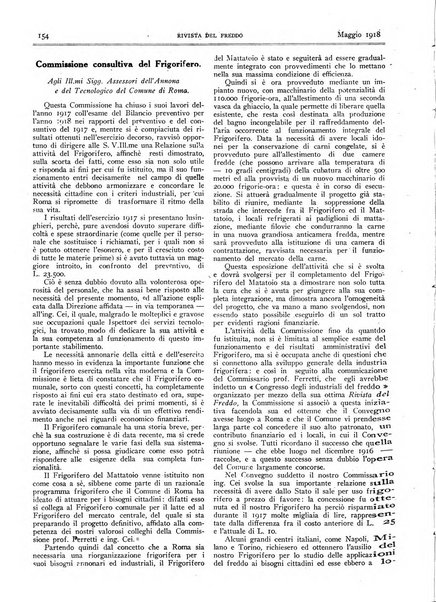 Rivista del freddo periodico mensile illustrato tecnico, scientifico, economico, commerciale