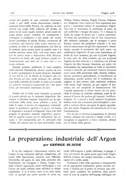 Rivista del freddo periodico mensile illustrato tecnico, scientifico, economico, commerciale