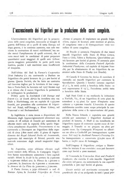 Rivista del freddo periodico mensile illustrato tecnico, scientifico, economico, commerciale