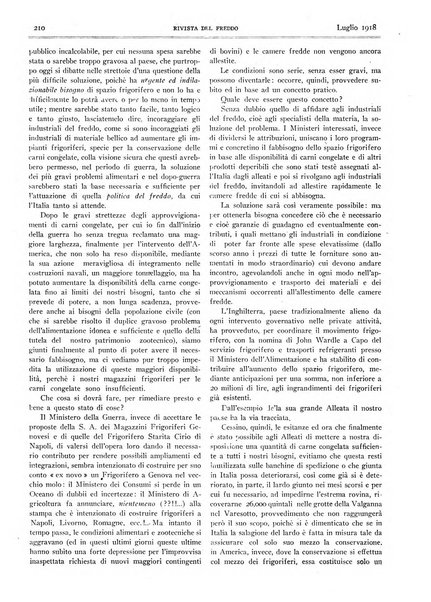 Rivista del freddo periodico mensile illustrato tecnico, scientifico, economico, commerciale