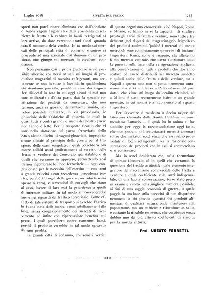 Rivista del freddo periodico mensile illustrato tecnico, scientifico, economico, commerciale