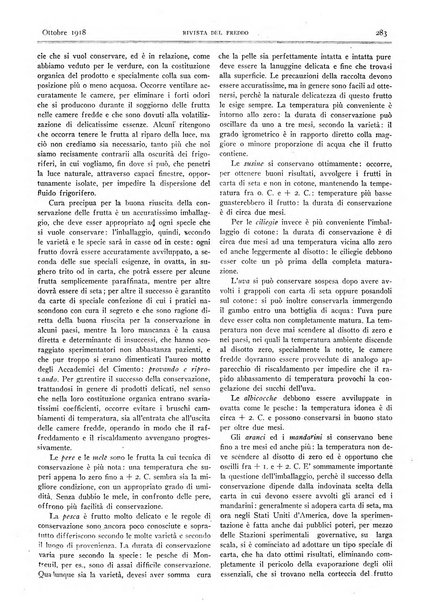 Rivista del freddo periodico mensile illustrato tecnico, scientifico, economico, commerciale