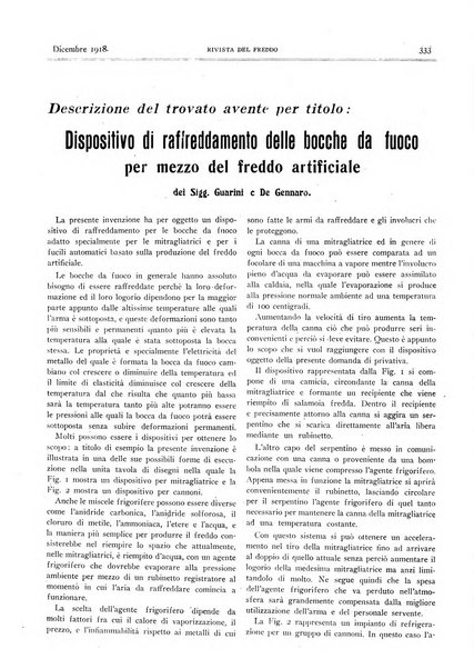 Rivista del freddo periodico mensile illustrato tecnico, scientifico, economico, commerciale