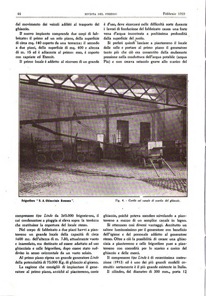 Rivista del freddo periodico mensile illustrato tecnico, scientifico, economico, commerciale