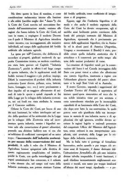 Rivista del freddo periodico mensile illustrato tecnico, scientifico, economico, commerciale