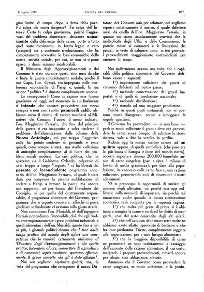 Rivista del freddo periodico mensile illustrato tecnico, scientifico, economico, commerciale