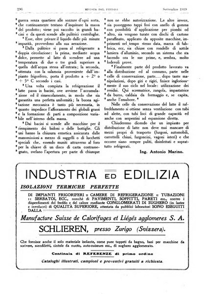 Rivista del freddo periodico mensile illustrato tecnico, scientifico, economico, commerciale